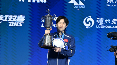 王楚钦力克松岛辉空勇夺个人首座世界杯单打冠