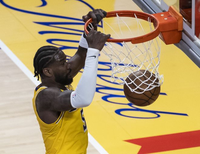 湖人G1主场力克火箭 八村垒肯纳德联手建功